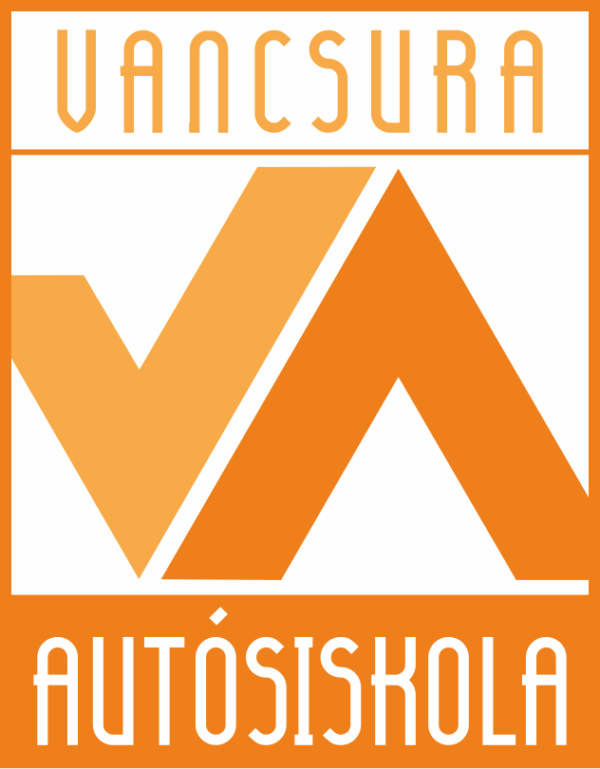 Vancsura Autósiskola logo